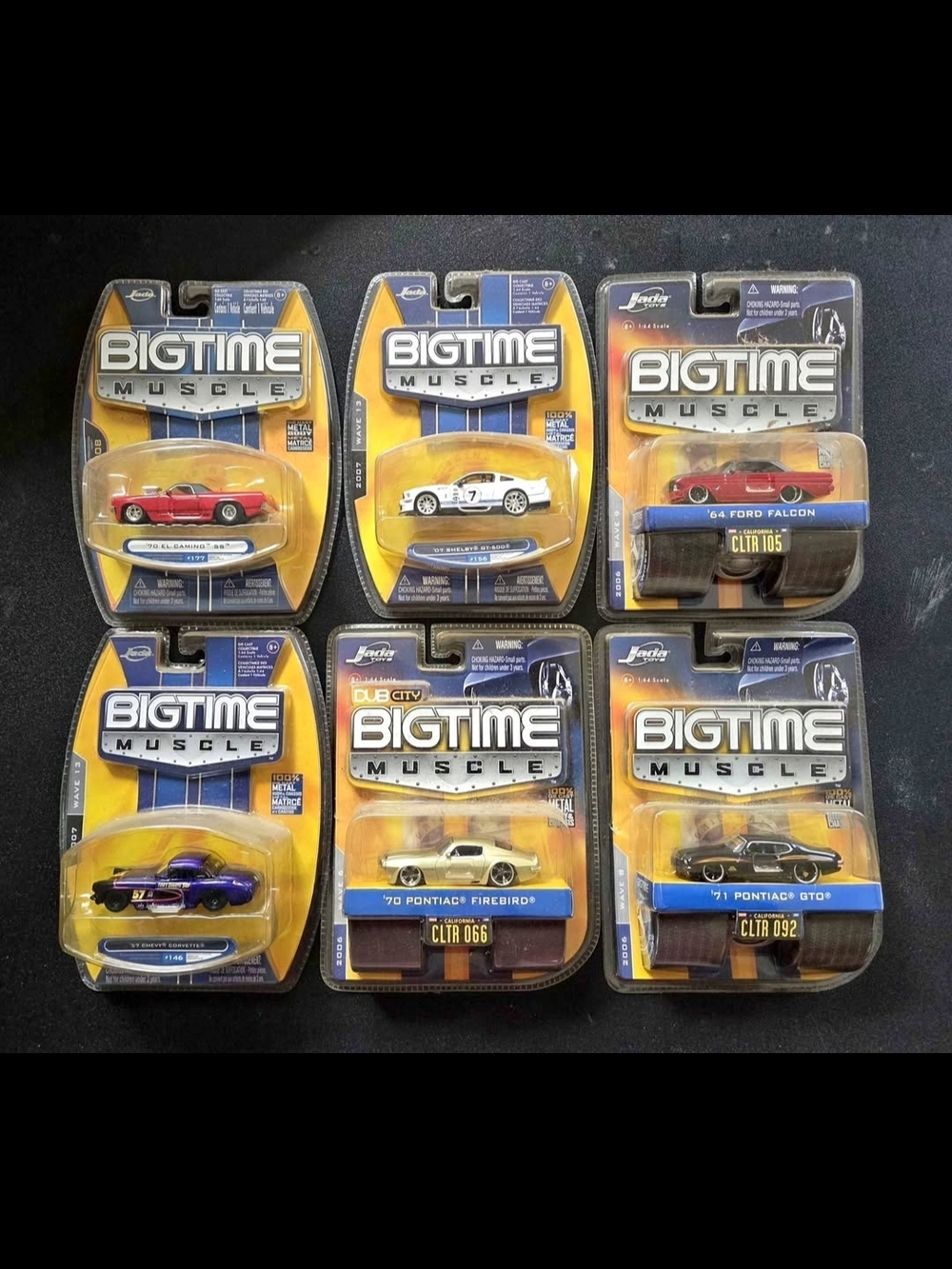 Bigtime Muscle Die-Cast Car Lot – Multiple Colors
